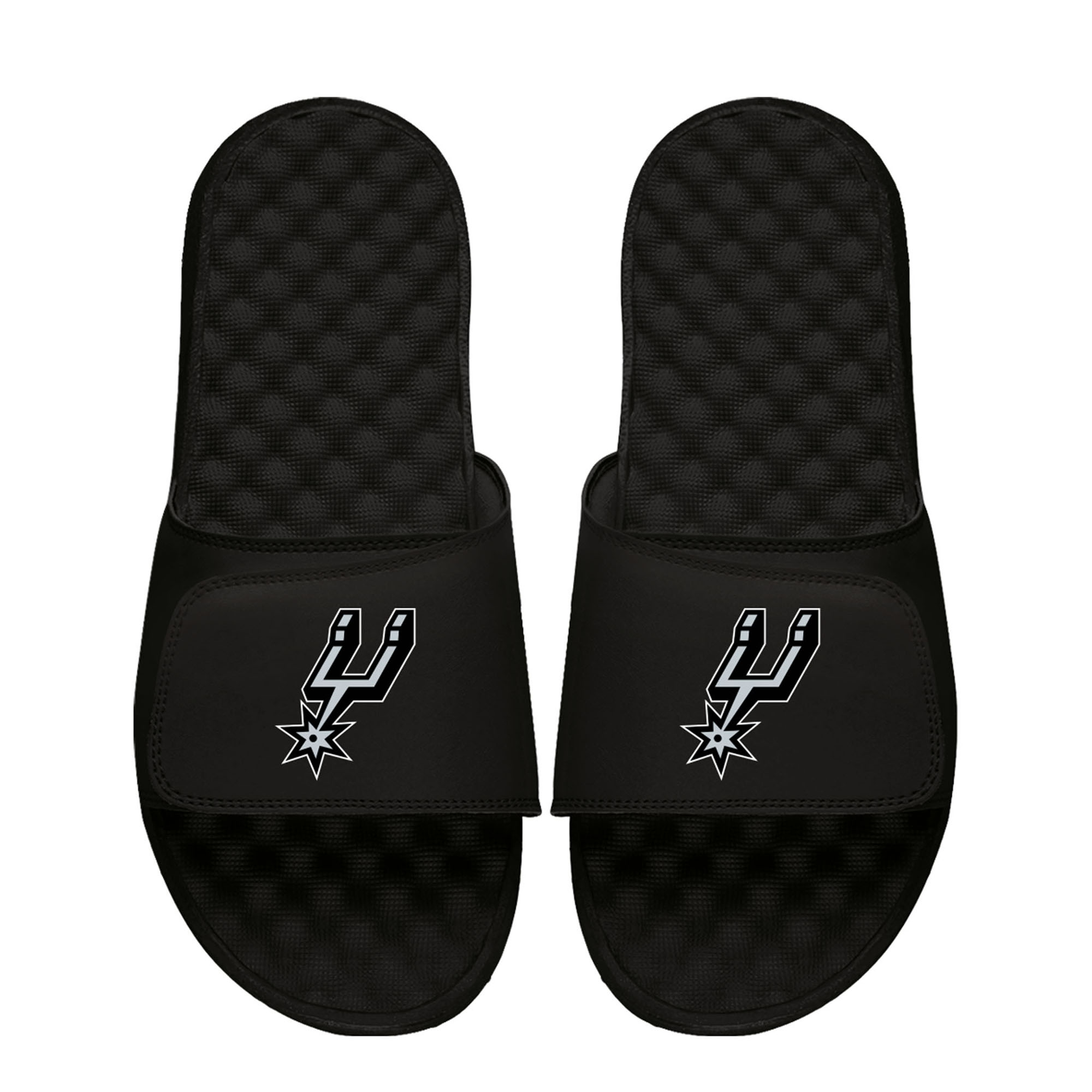 Unisex ISlide Black San Antonio Spurs Primary Logo Slide Sandals
