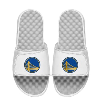Unisex ISlide White Golden State Warriors Primary Logo Slide Sandals