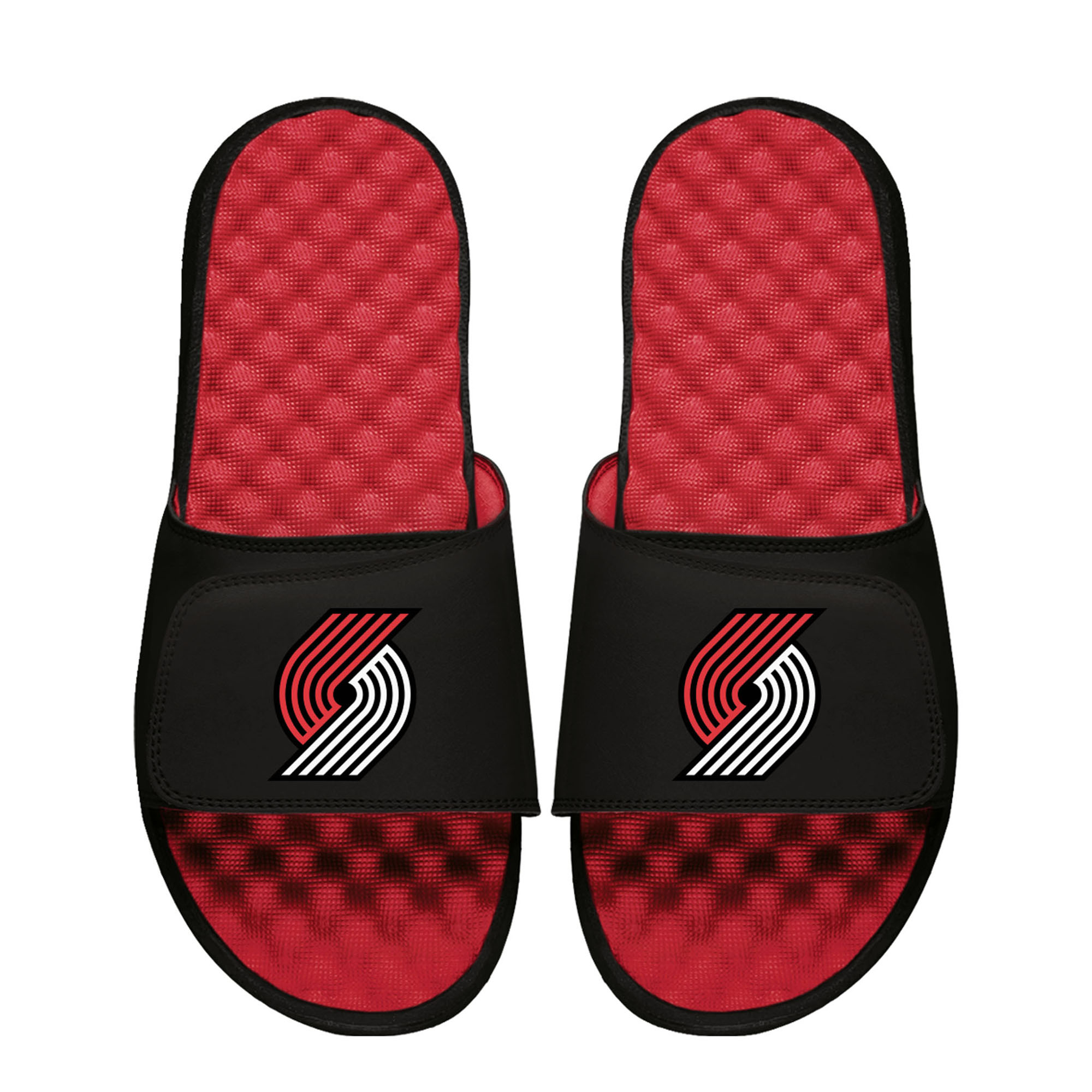 Unisex ISlide Black Portland Trail Blazers Primary Logo Slide Sandals