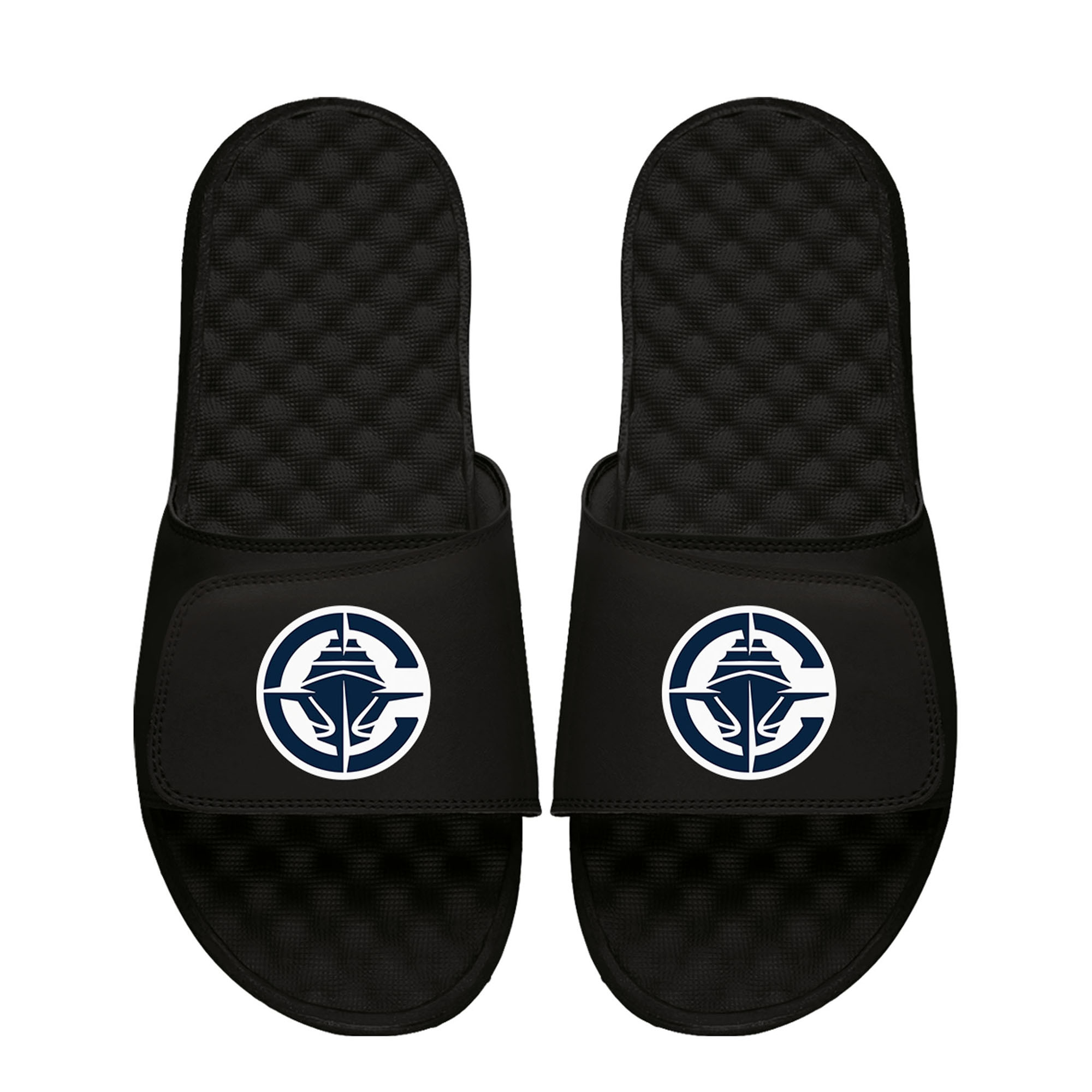 Unisex ISlide Black LA Clippers Primary Logo Slide Sandals