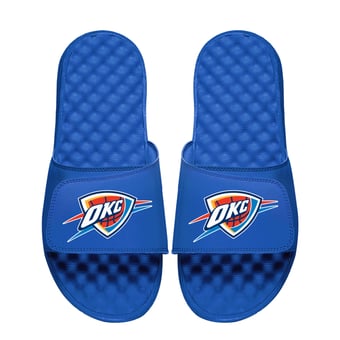 Unisex ISlide Blue Oklahoma City Thunder Primary Logo Slide Sandals