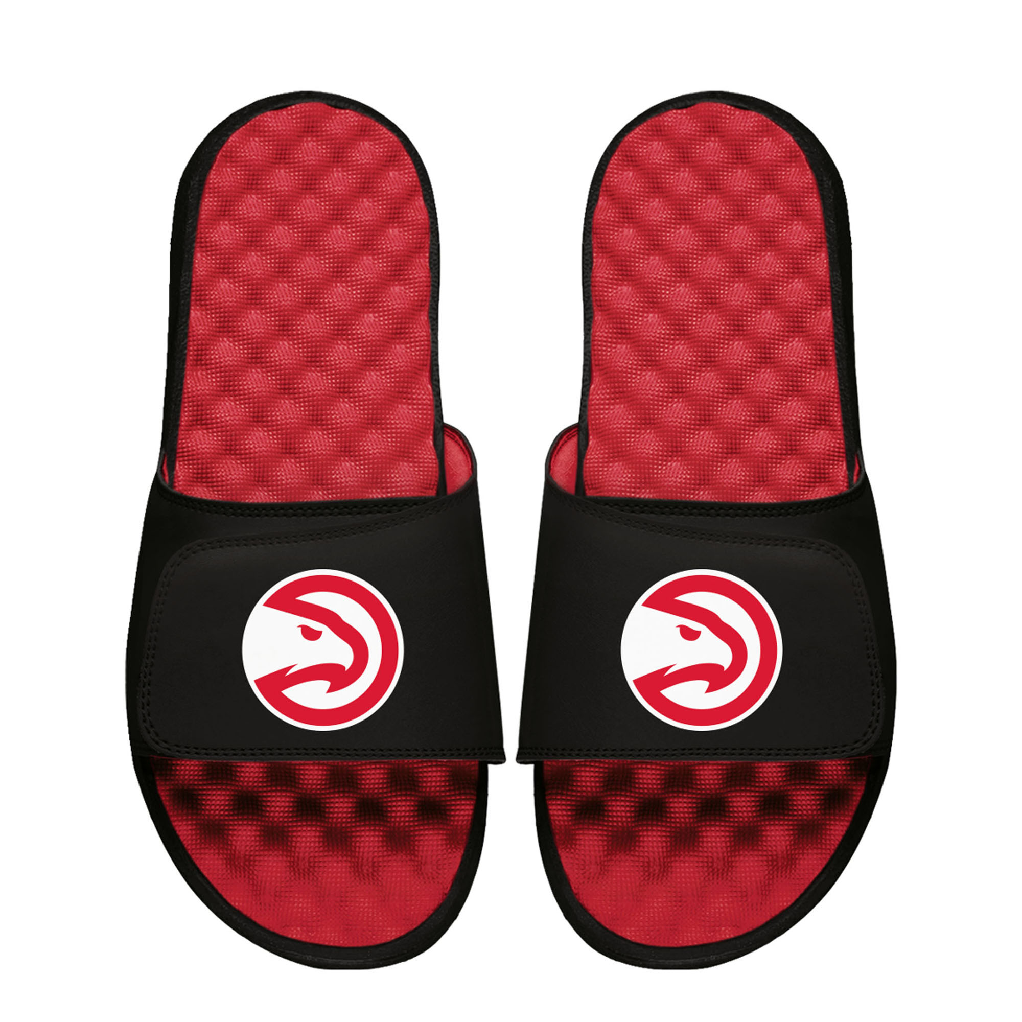 Unisex ISlide Black Atlanta Hawks Primary Logo Slide Sandals