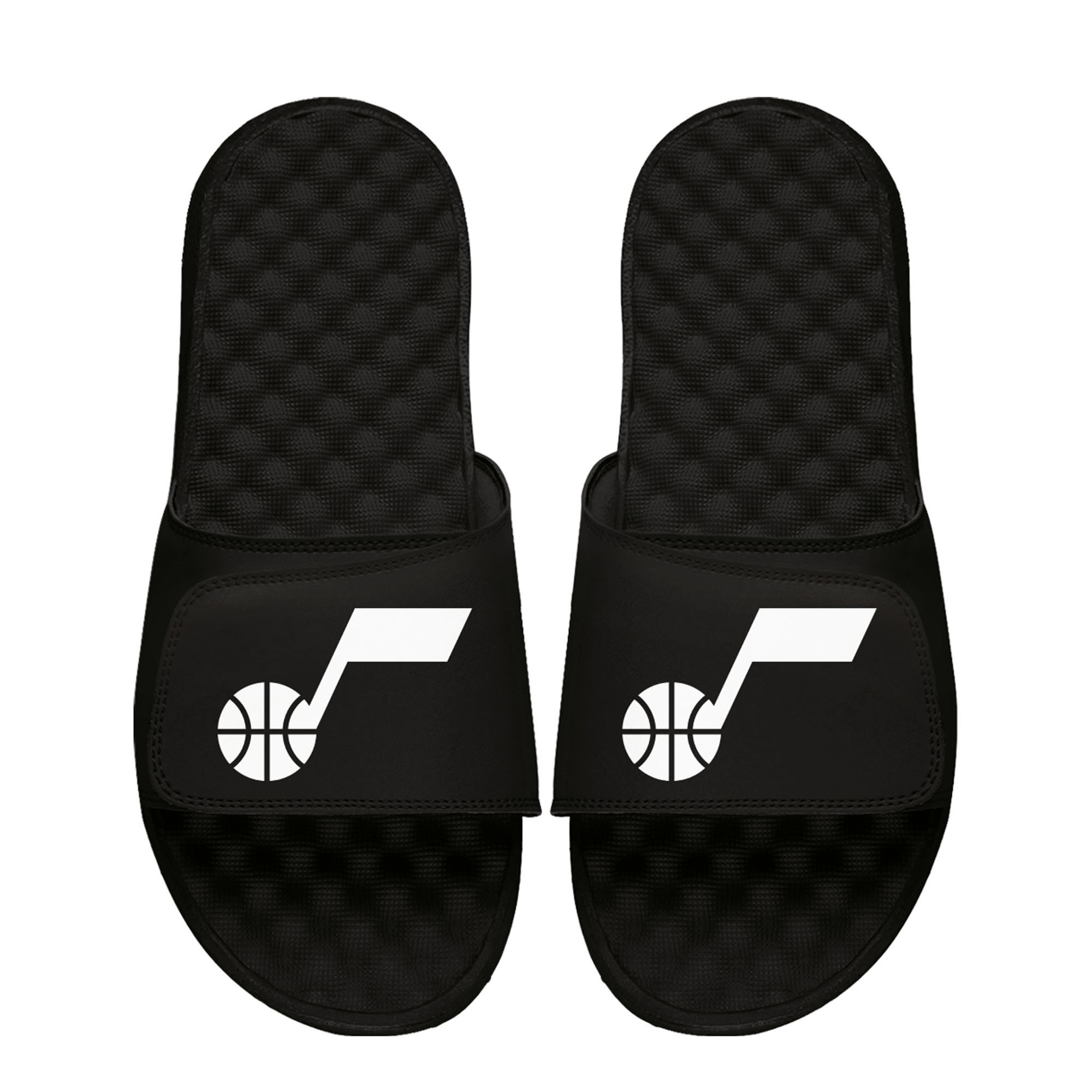 Unisex ISlide Black Utah Jazz Primary Logo Slide Sandals