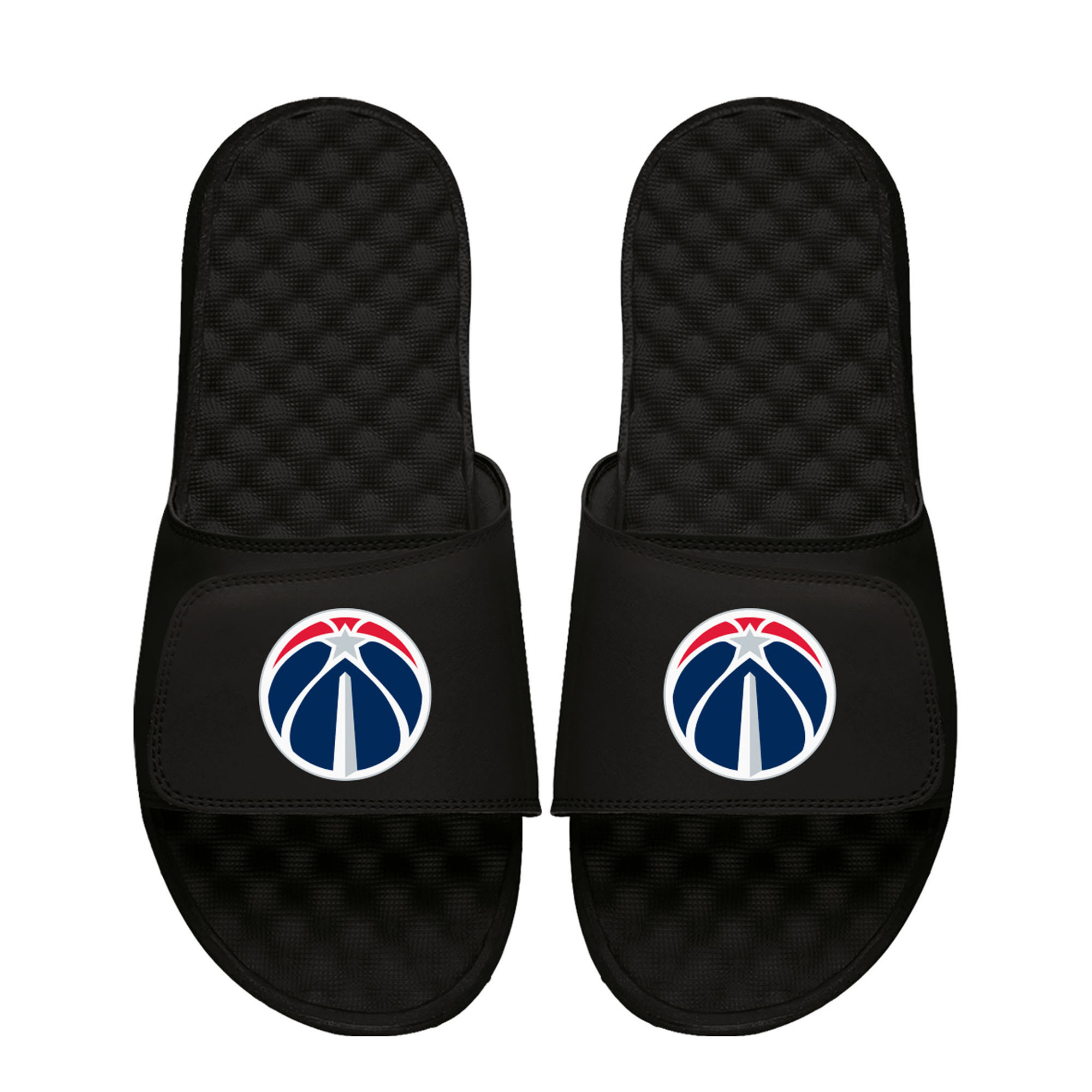 Unisex ISlide Black Washington Wizards Primary Logo Slide Sandals