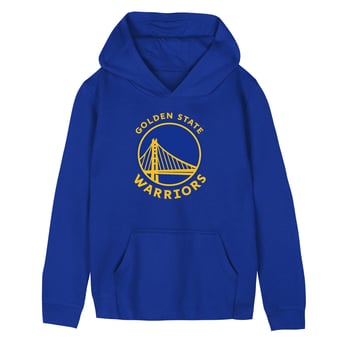Preschool Outerstuff  Royal Golden State Warriors Primary Logo Hoodie