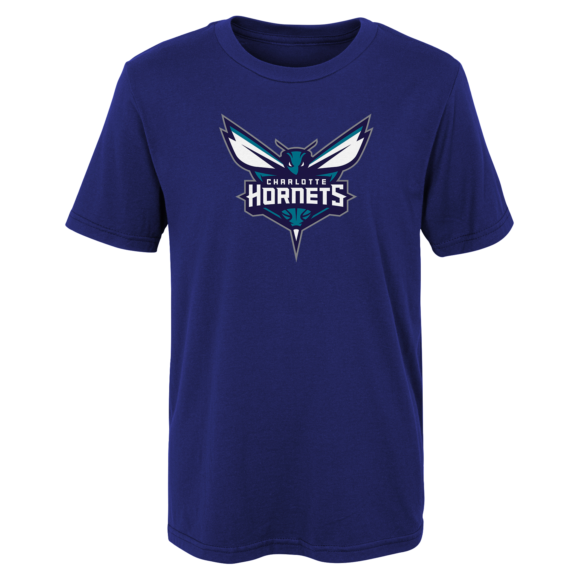 Preschool Outerstuff Purple Charlotte Hornets Primary Logo T-Shirt