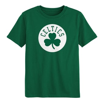 Preschool Outerstuff  Kelly Green Boston Celtics Primary Logo T-Shirt