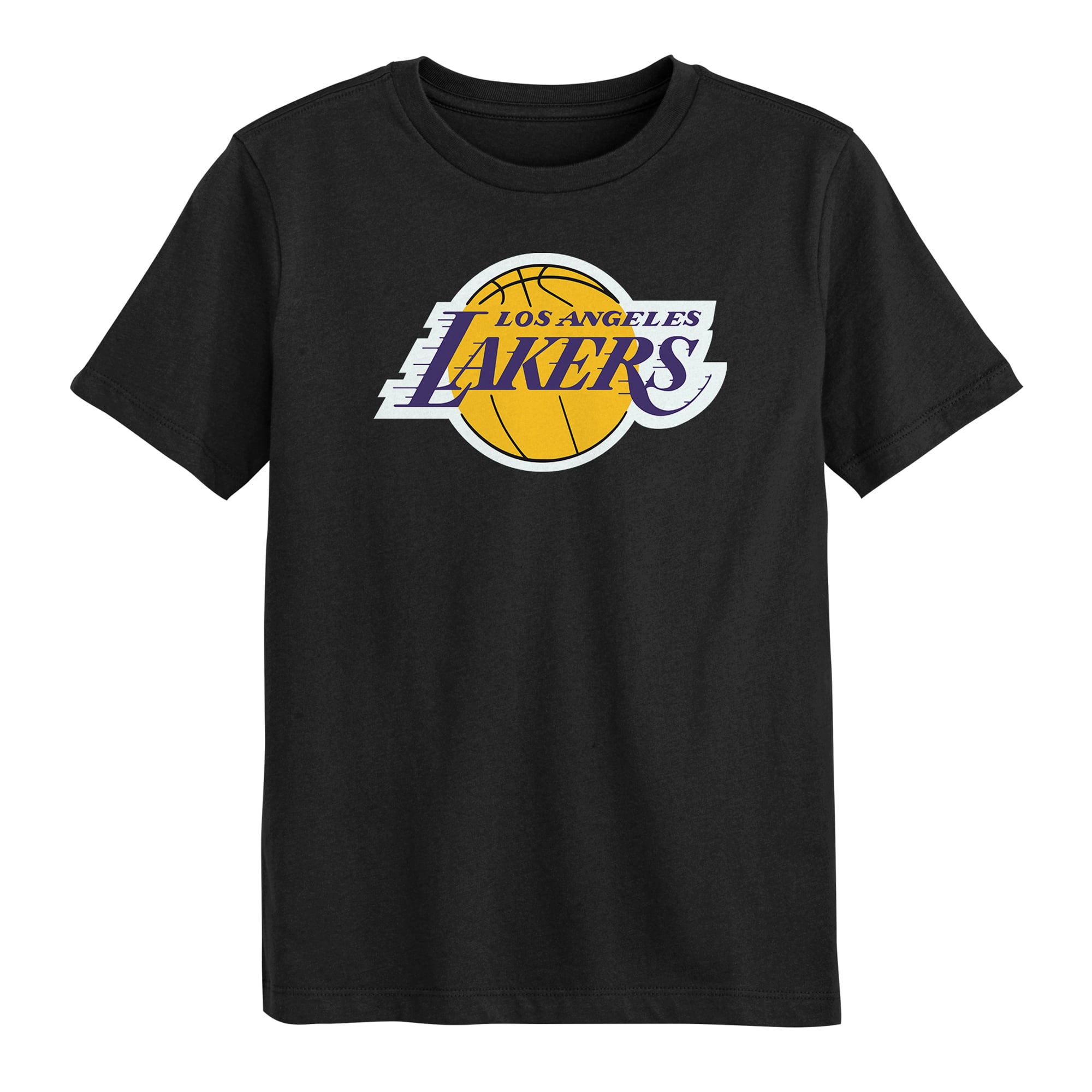 Preschool Outerstuff Black Los Angeles Lakers Primary Logo T-Shirt