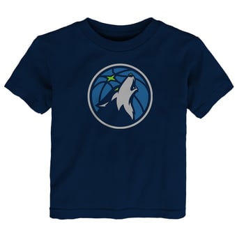 Infant Outerstuff  Navy Minnesota Timberwolves Primary Logo T-Shirt
