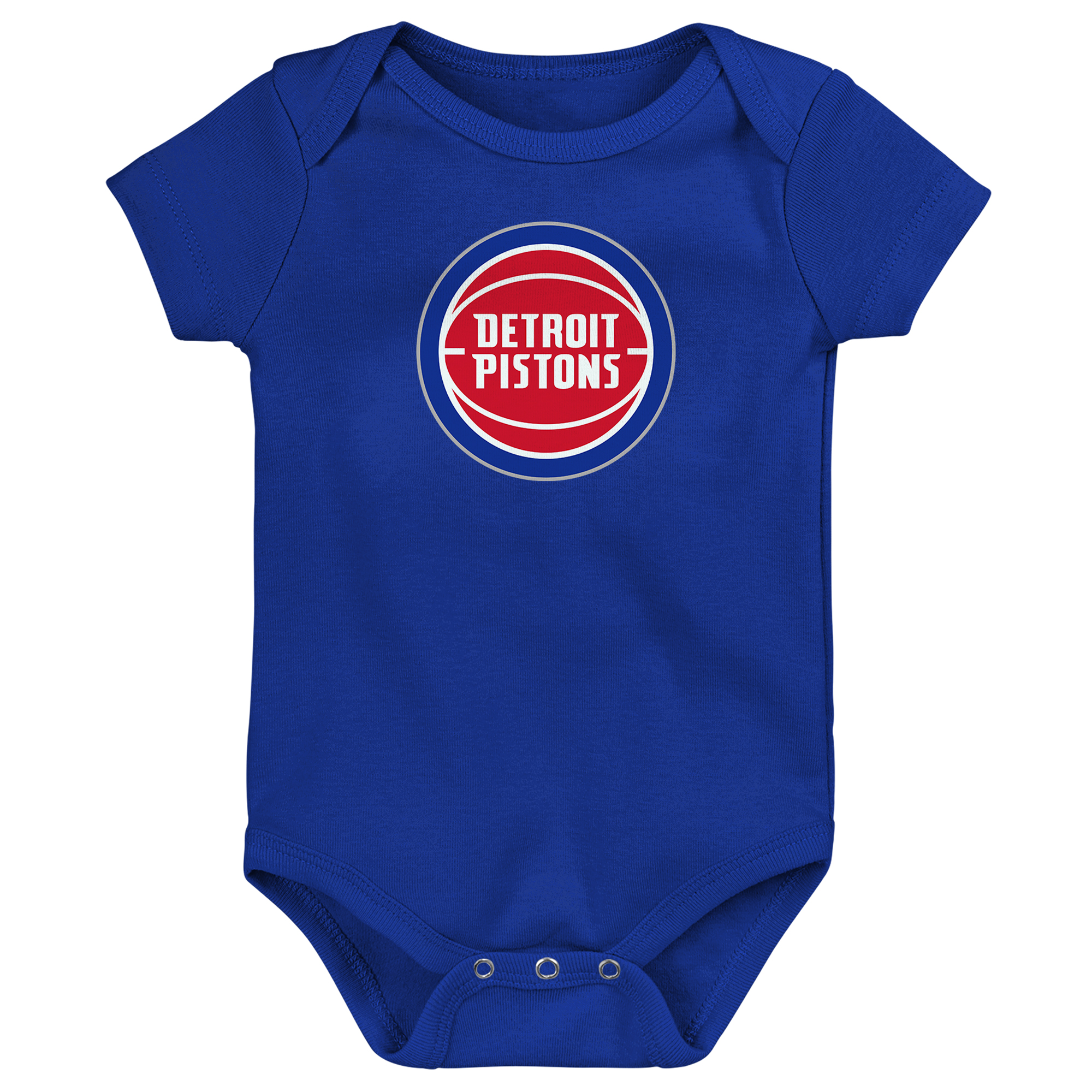 Newborn Outerstuff  Blue Detroit Pistons Primary Logo Bodysuit