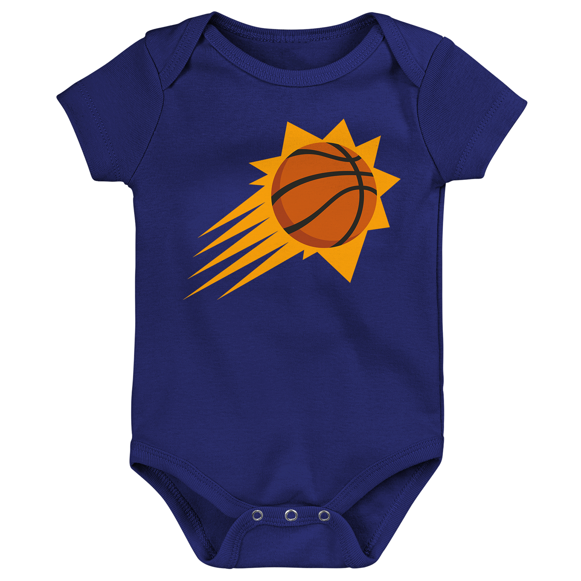Outerstuff Baby Boys' and Girls' Purple Phoenix Suns Primary Logo Bodysuit - Purple
