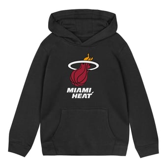 Toddler Outerstuff  Black Miami Heat Primary Logo Hoodie