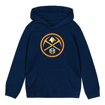 Toddler Outerstuff  Navy Denver Nuggets Primary Logo Hoodie