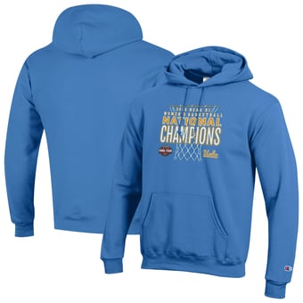 Men's Champion  Blue UCLA Bruins 2026 NCAA Women's Basketball National Champions Powerblend Hoodie