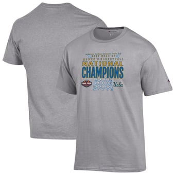 Men's Champion  Gray UCLA Bruins 2026 NCAA Women's Basketball National Champions T-Shirt