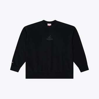 Men's Mitchell & Ness Black Dallas Cowboys Core Essentials Micro Logo Fleece Sweatshirt