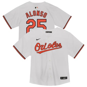 Infant Nike Pete Alonso White Baltimore Orioles Home Replica Jersey