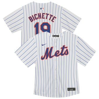 Infant Nike Bo Bichette White New York Mets Home Replica Jersey