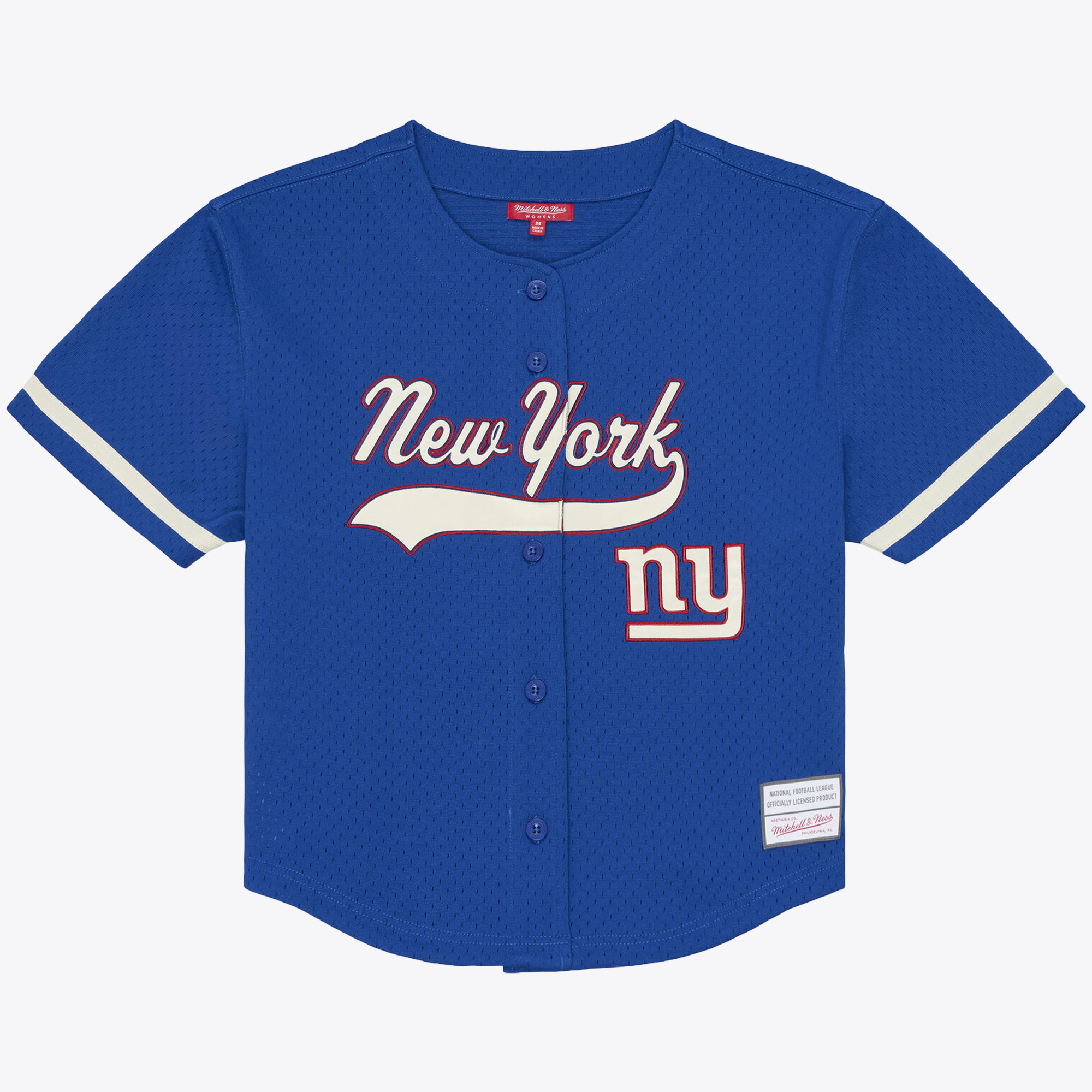 Women’s Mitchell & Ness Royal New York Giants Retro Roots Baseball Jersey Women’s Mitchell & Ness Royal New York Giants Retro Roots Baseball Jersey
