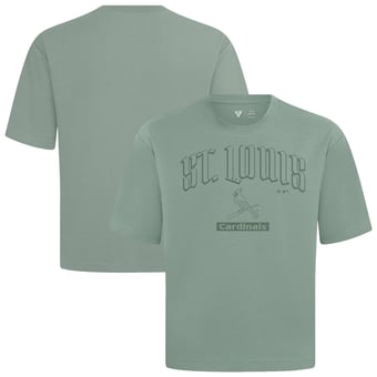 Unisex Levelwear Mint St. Louis Cardinals Credence Luxe Signature Knit T-Shirt
