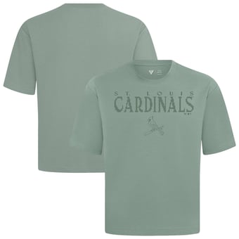 Unisex Levelwear Mint St. Louis Cardinals Lights Out Luxe Signature Knit T-Shirt