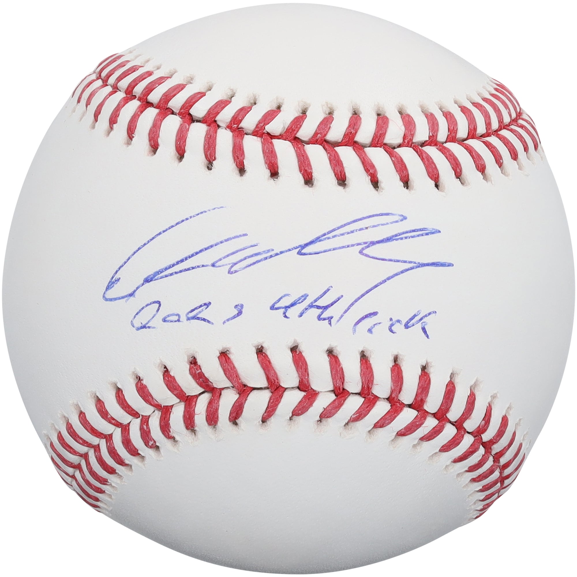 Ethan Holliday Colorado Rockies Autographed Baseball with "2025 #4 Pick" Inscription
