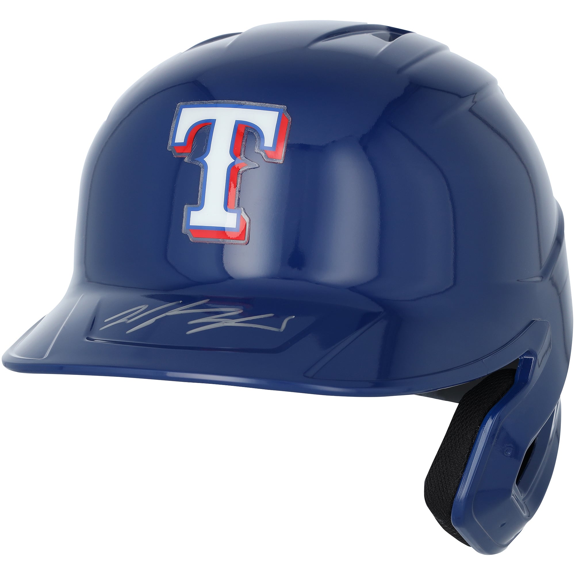 Wyatt Langford Texas Rangers Autographed Replica Batting Helmet