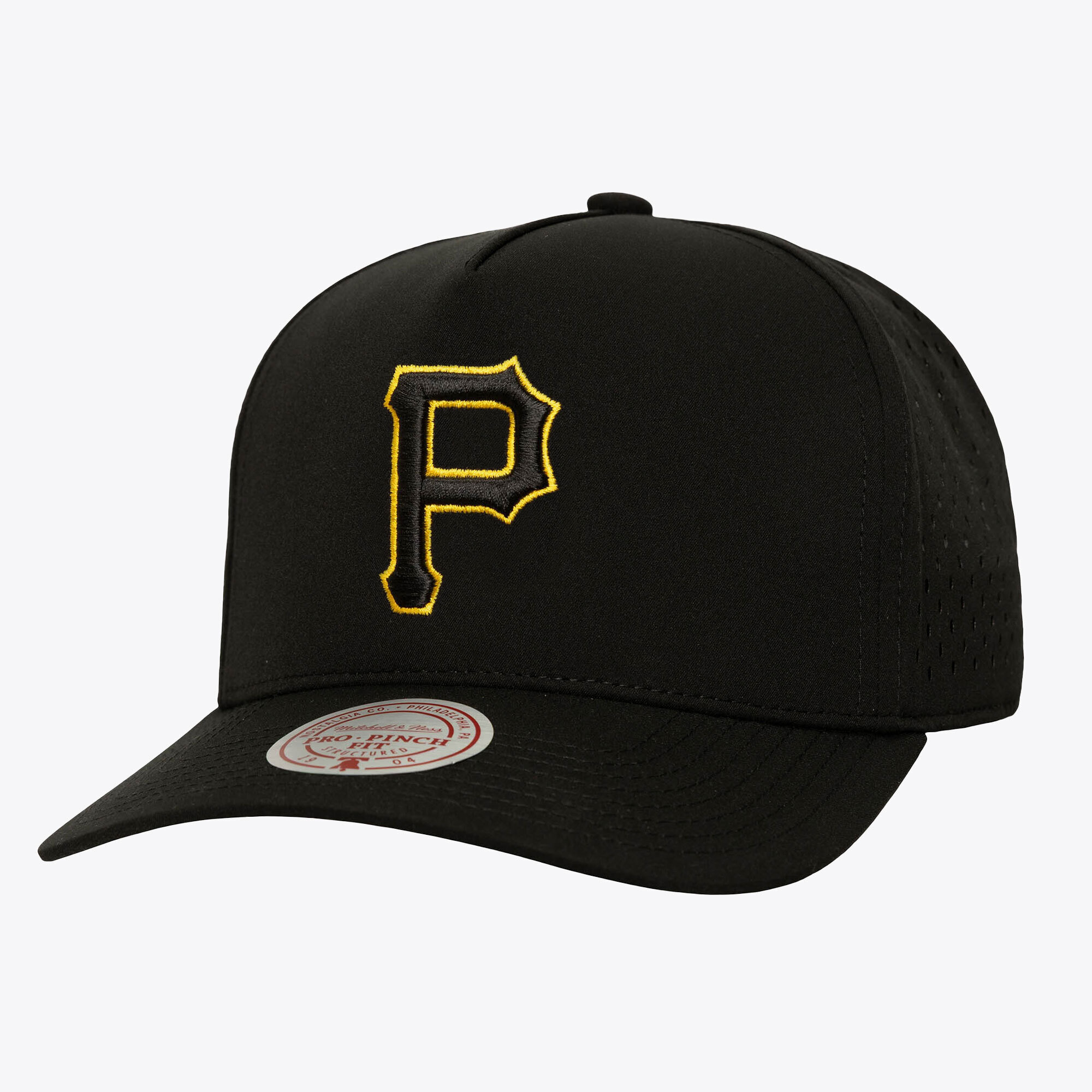 Men's Mitchell & Ness  Black Pittsburgh Pirates Perfect Pop Pro Snapback Hat