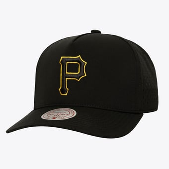 Men's Mitchell & Ness  Black Pittsburgh Pirates Perfect Pop Pro Snapback Hat