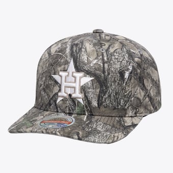 Men's Mitchell & Ness  Camo Houston Astros Timber Trail Snapback Hat