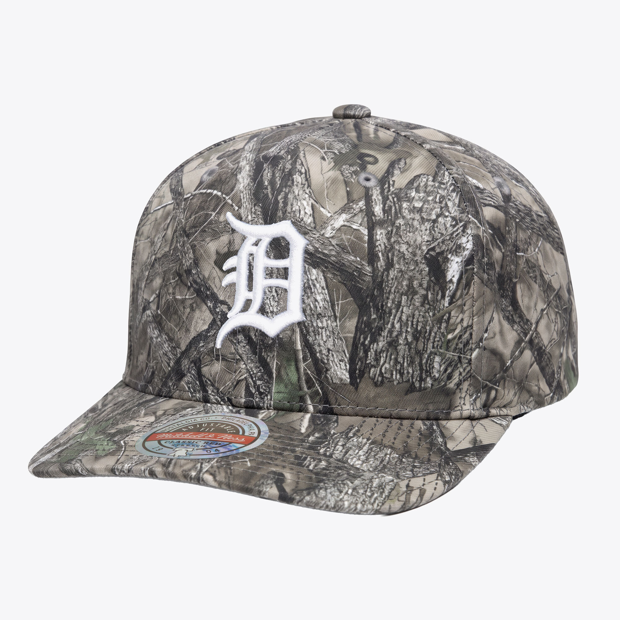 Men's Mitchell & Ness  Camo Detroit Tigers Timber Trail Snapback Hat