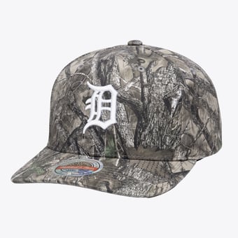 Men's Mitchell & Ness  Camo Detroit Tigers Timber Trail Snapback Hat