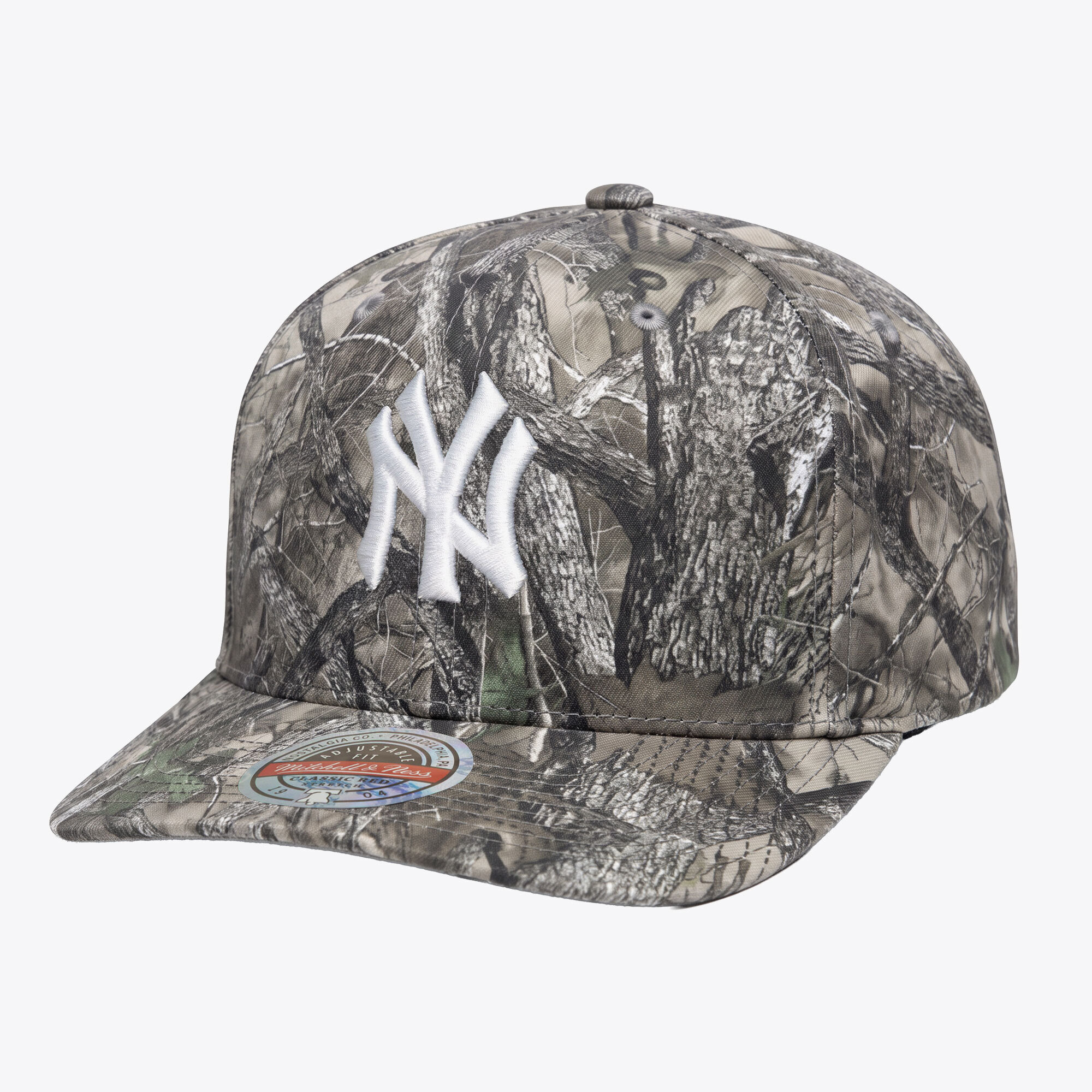 Men's Mitchell & Ness  Camo New York Yankees Timber Trail Snapback Hat