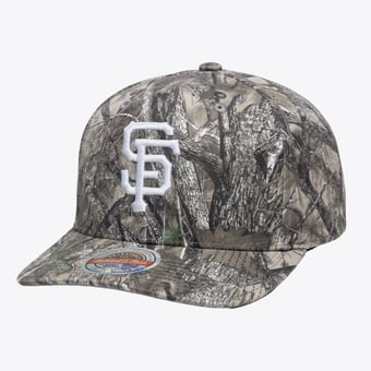 Men's Mitchell & Ness  Camo San Francisco Giants Timber Trail Snapback Hat