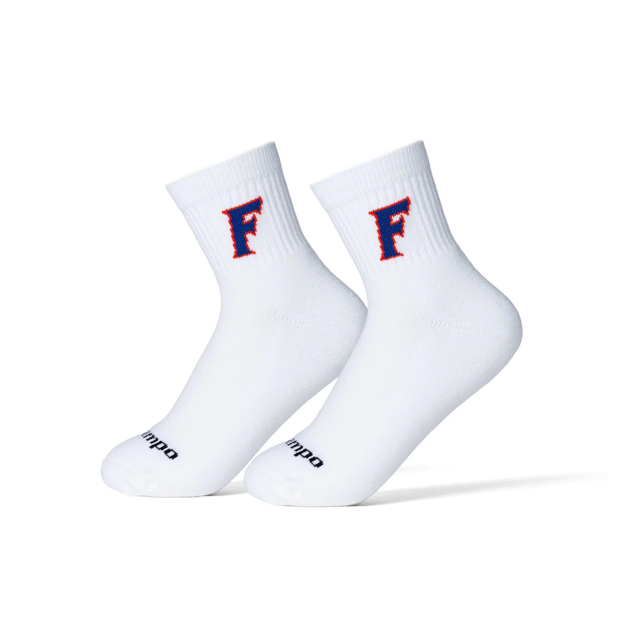 Unisex Del Campo White Florida Gators Quarter-Length Socks