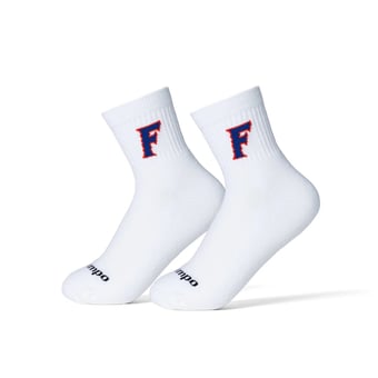 Unisex Del Campo White Florida Gators Quarter-Length Socks