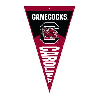 Jardine South Carolina Gamecocks 16" x 27" Pennant Shape Golf Towel with Magnetic Clip
