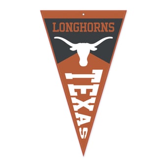 Jardine Texas Longhorns 16" x 27" Pennant Shape Golf Towel with Magnetic Clip