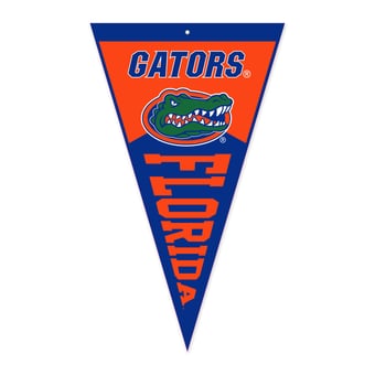 "Jardine Florida Gators 16"" x 27"" Pennant Shape Golf Towel with Magnetic Clip"