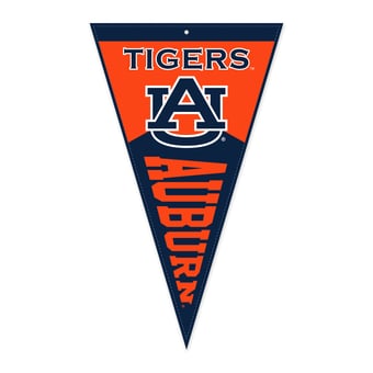 "Jardine Auburn Tigers 16"" x 27"" Pennant Shape Golf Towel with Magnetic Clip"