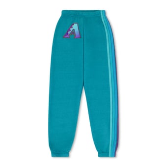Unisex Aviator Nation x MLB Teal Arizona Diamondbacks Tri-Blend Sweatpants