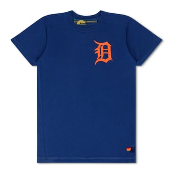 Unisex Aviator Nation x MLB Navy Detroit Tigers Tri-Blend T-Shirt