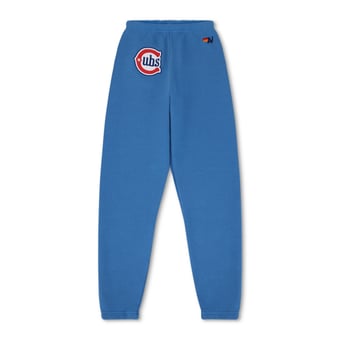 Unisex Aviator Nation x MLB Royal Chicago Cubs Tri-Blend Sweatpants
