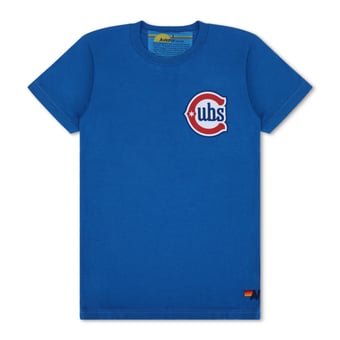 Unisex Aviator Nation x MLB Royal Chicago Cubs Tri-Blend T-Shirt