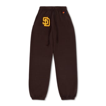 Unisex Aviator Nation x MLB Brown San Diego Padres Tri-Blend Sweatpants