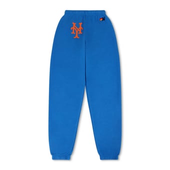 Unisex Aviator Nation x MLB Royal New York Mets Tri-Blend Sweatpants