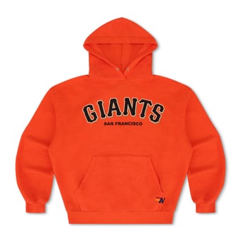 Unisex Aviator Nation x MLB Orange San Francisco Giants Relaxed Tri-Blend Hoodie