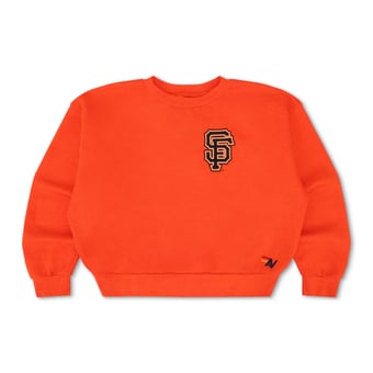 Unisex Aviator Nation x MLB Orange San Francisco Giants Relaxed Tri-Blend Sweatshirt