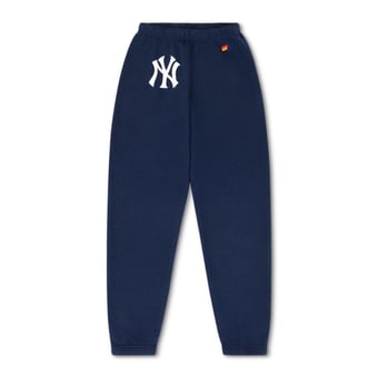 Unisex Aviator Nation x MLB Navy New York Yankees Tri-Blend Sweatpants