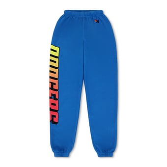 Unisex Aviator Nation x MLB Royal Los Angeles Dodgers Tri-Blend Sweatpants